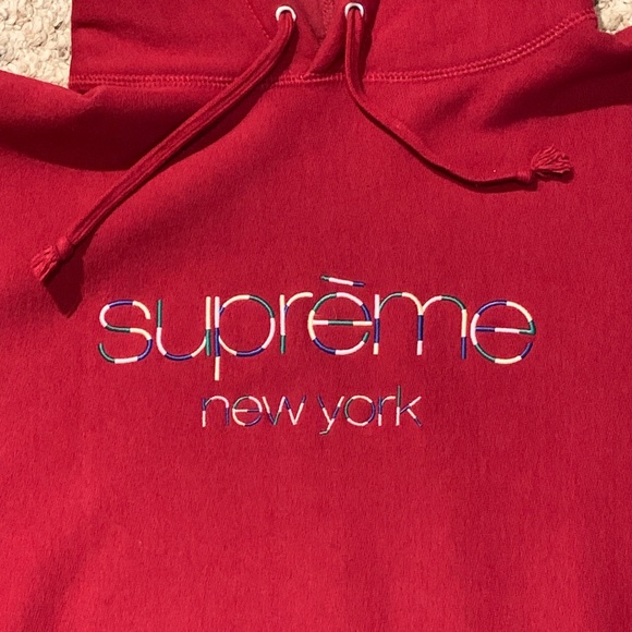 Supreme Multicolor Classic Logo Hoodie - Picture 2 of 4